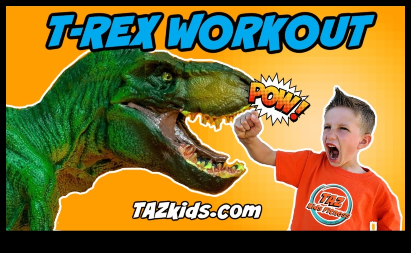Dinosaur Discovery: Roaring Kids' Exercises for Dino Fitness