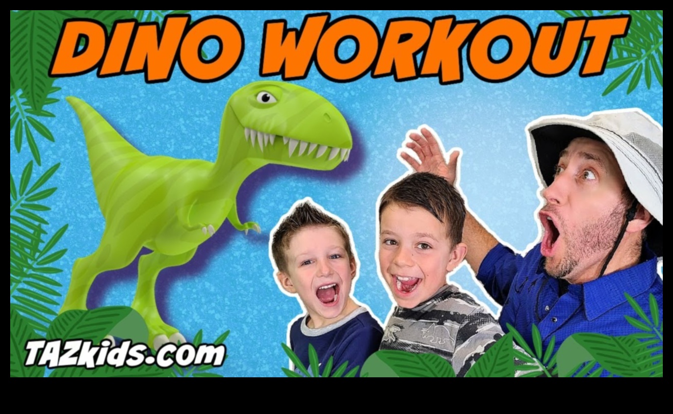 Dinosaur Discovery: Roaring Kids' Exercises for Dino Fitness