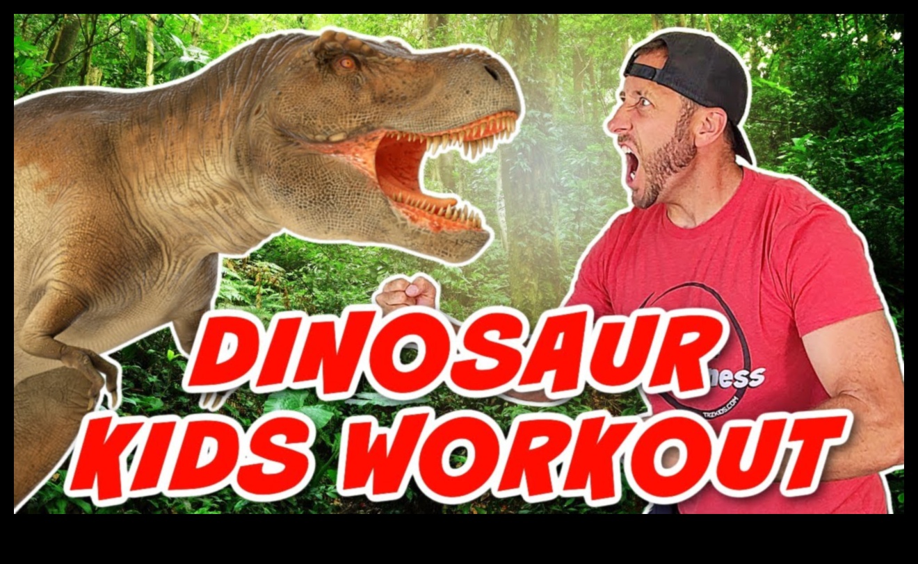 Dinosaur Discovery: Roaring Kids' Exercises for Dino Fitness