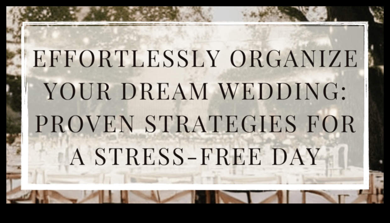 Dream Day Dynamics: Strategic Wedding Planning