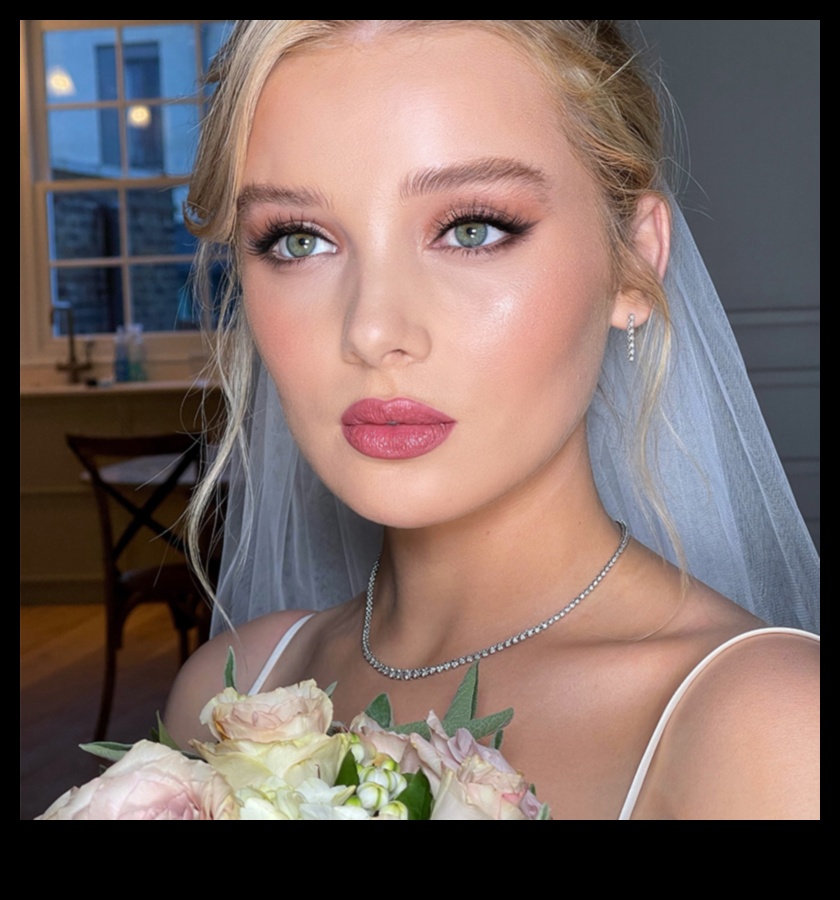 Effortless Beauty: Breathtaking Bridal Glow