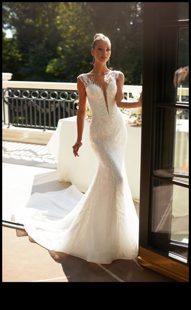 Elegance in Every Stitch Futurist Flair in Modern Bridal Gowns 1