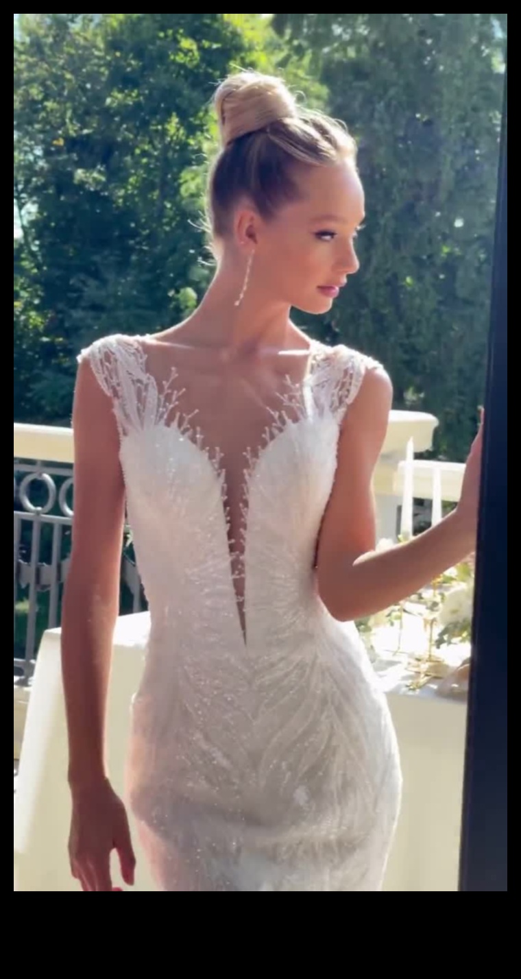 Elegance in Every Stitch: Futurist Flair in Modern Bridal Gowns