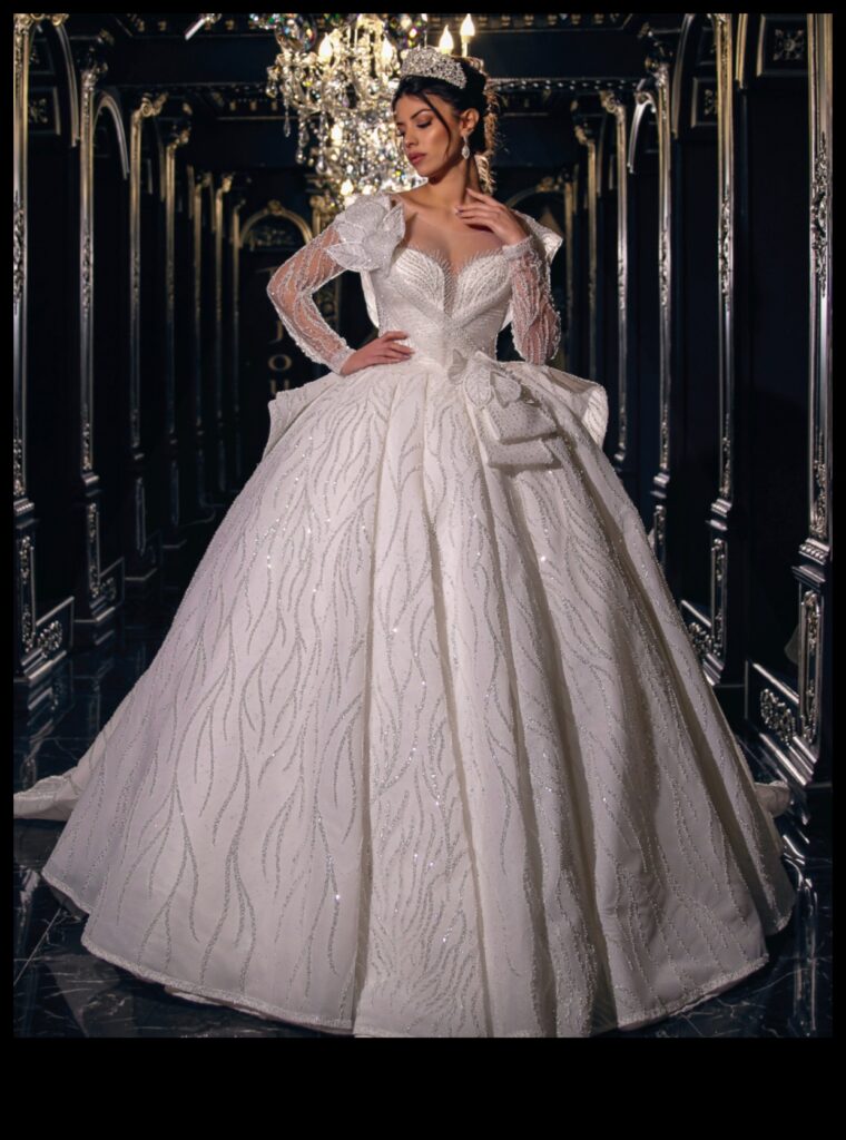 Elegance in Every Stitch Modern Wedding Dress Magic 1