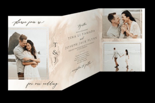 Elegant Whispers: Personalized Invitations