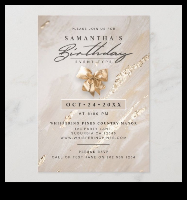 Elegant Whispers: Personalized Invitations