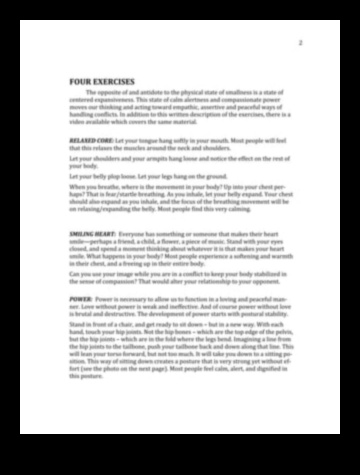 Embodied Peace: Nurturing Tranquility with Mind-Body Exercises