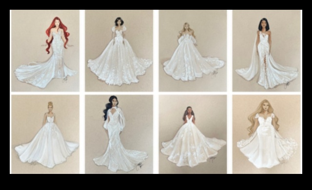 Enchanted Beauty A Collection of Princess Wedding Gowns Unveiled 1