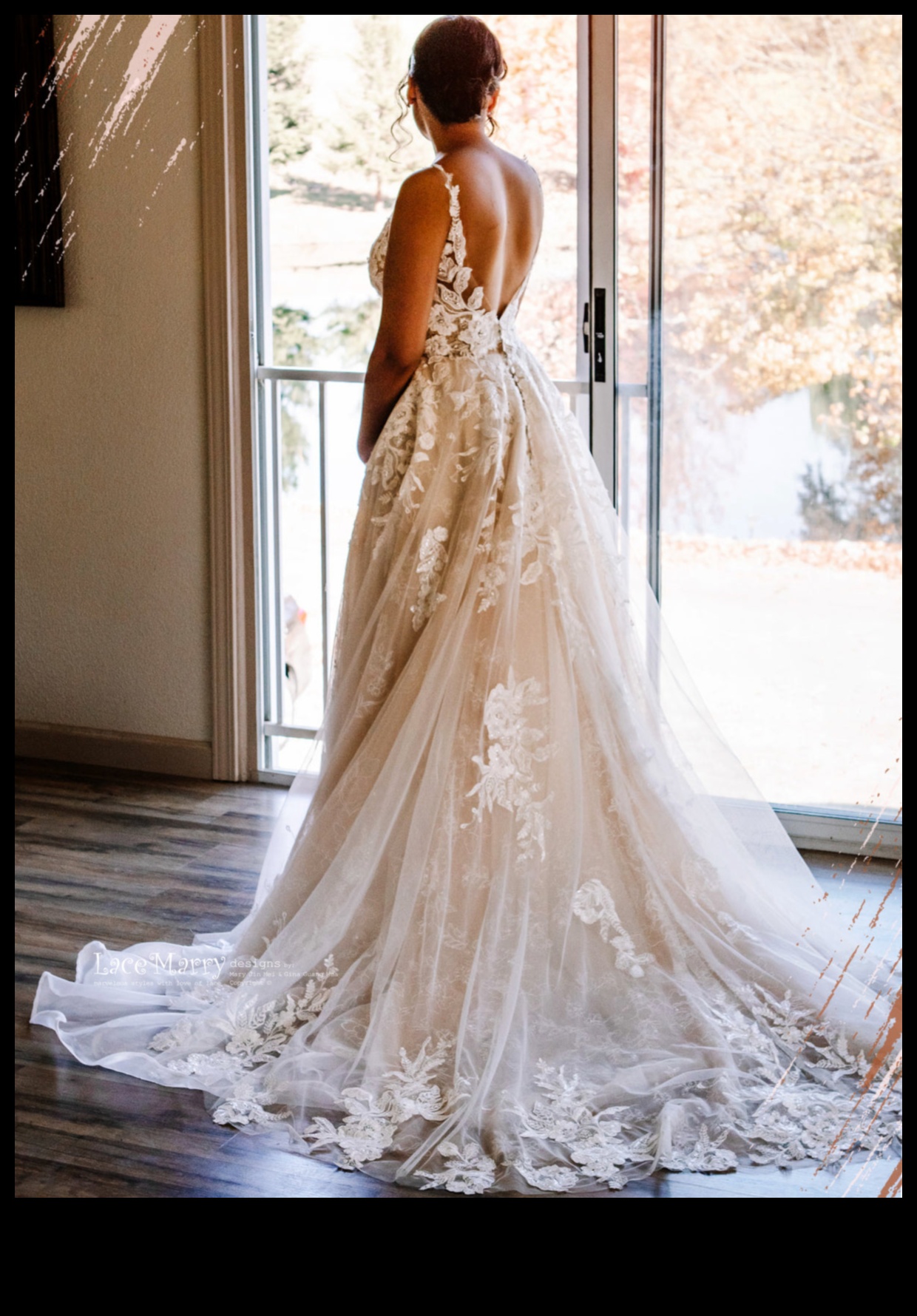 Enchanting Lace: Bridal Attire Love