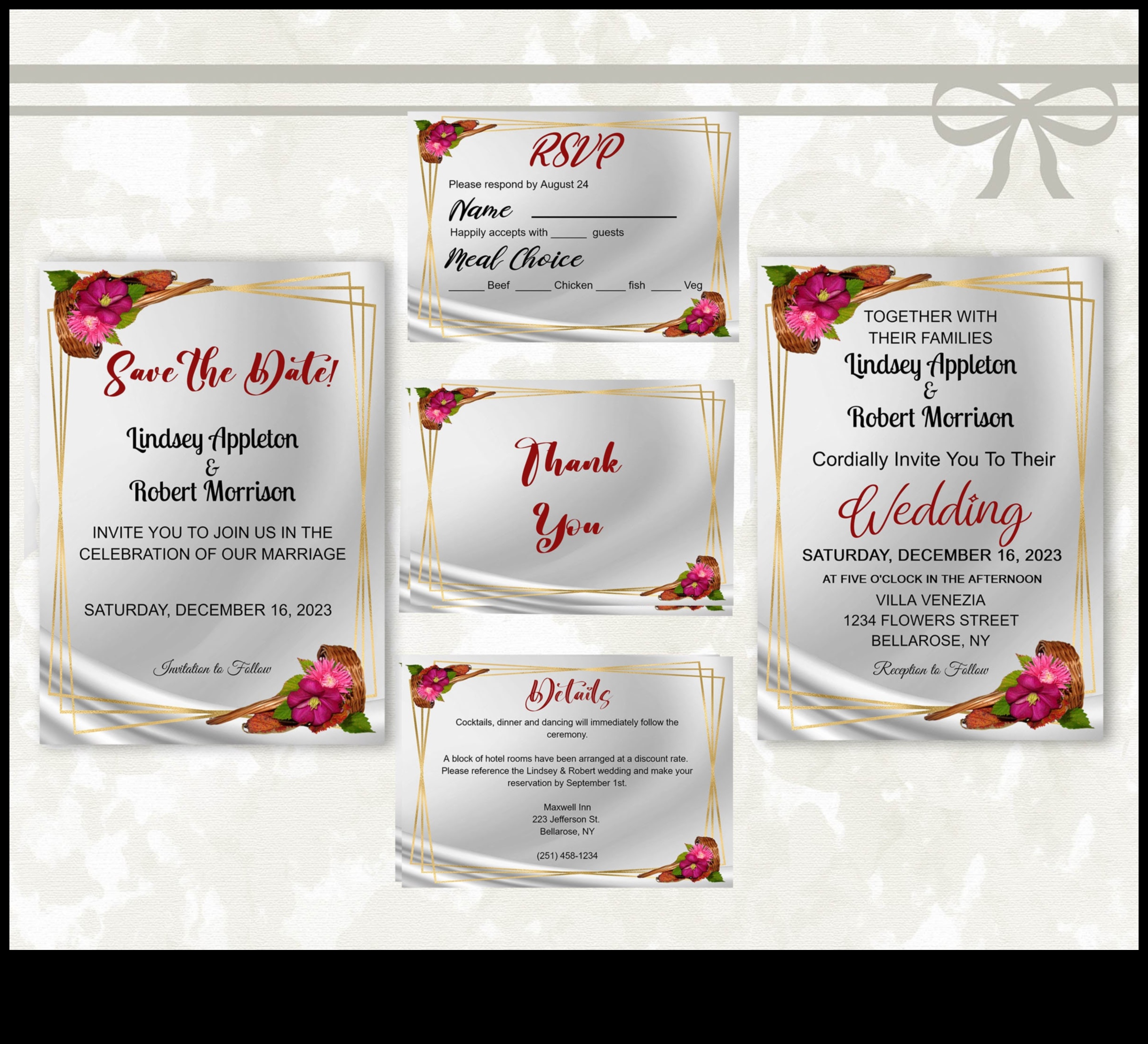 Enchanting Scripts: Personalized Wedding Invites