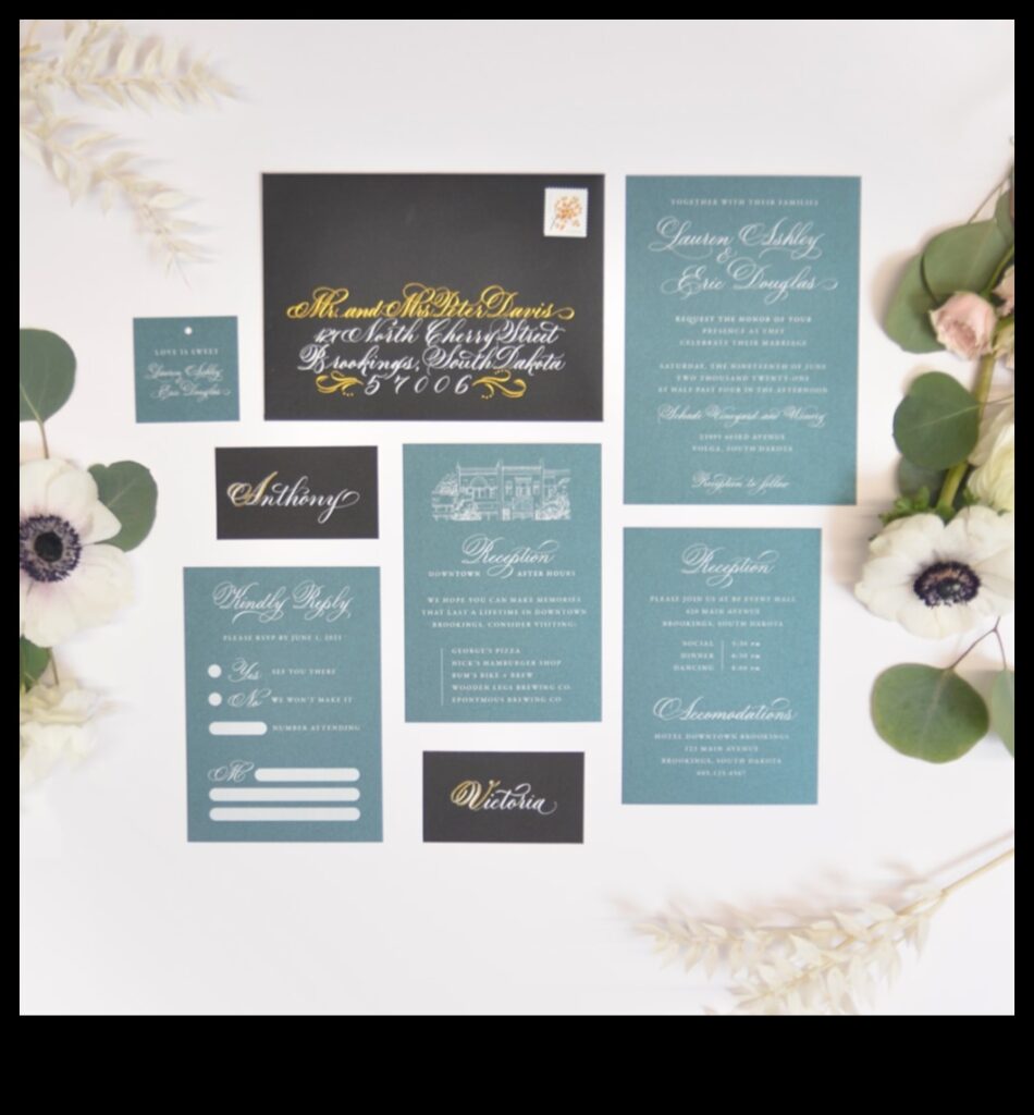 Epic Embellishments Your Wedding Invitations Stand Out From the Crowd 1