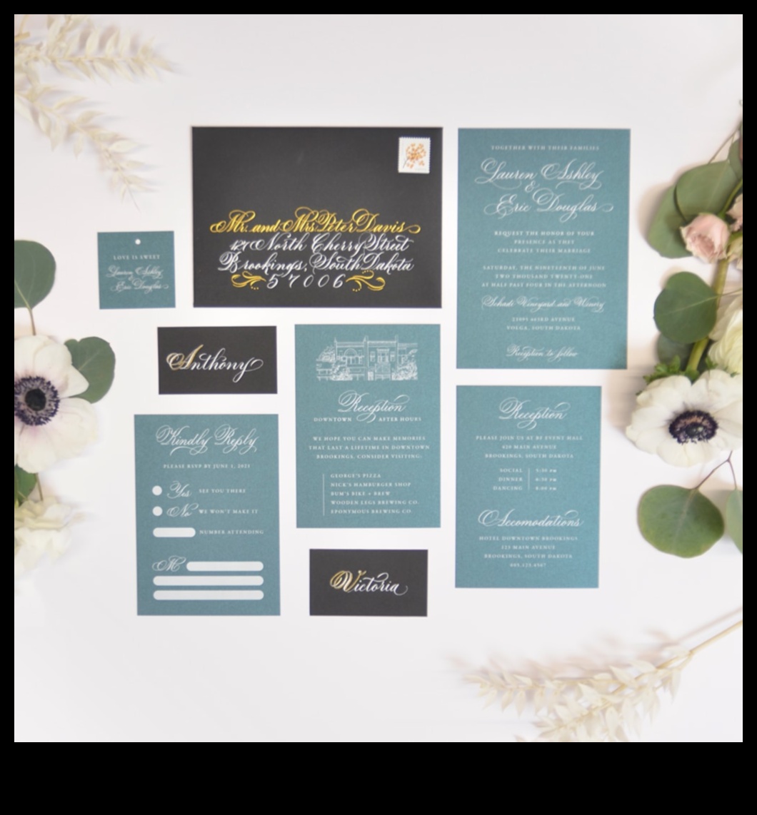 Epic Embellishments: Your Wedding Invitations