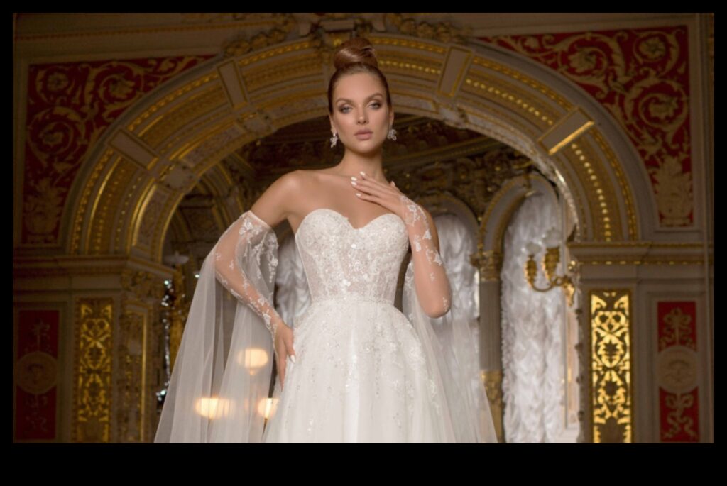 Ethereal Edge Modern Bridal Attire Unveiled for the Modern Bride 1
