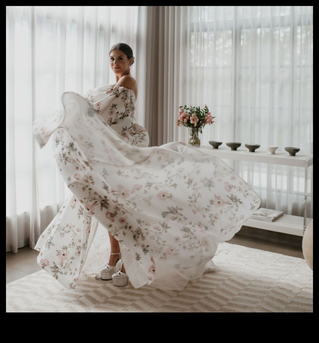 Ethereal Elegance: Innovative Wedding Dress Designs