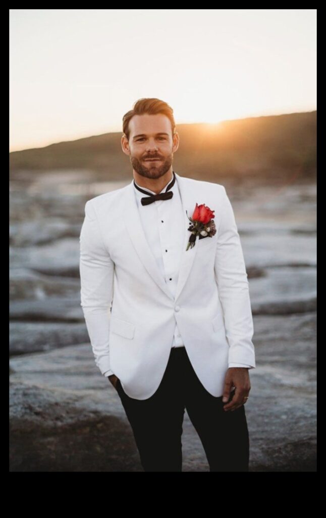 Fashion Forward Groom's Attire Perfection for the Modern Man 1