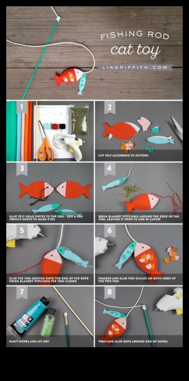 Feline Fishing Fun: DIY Fishing Rod Toys for Cats