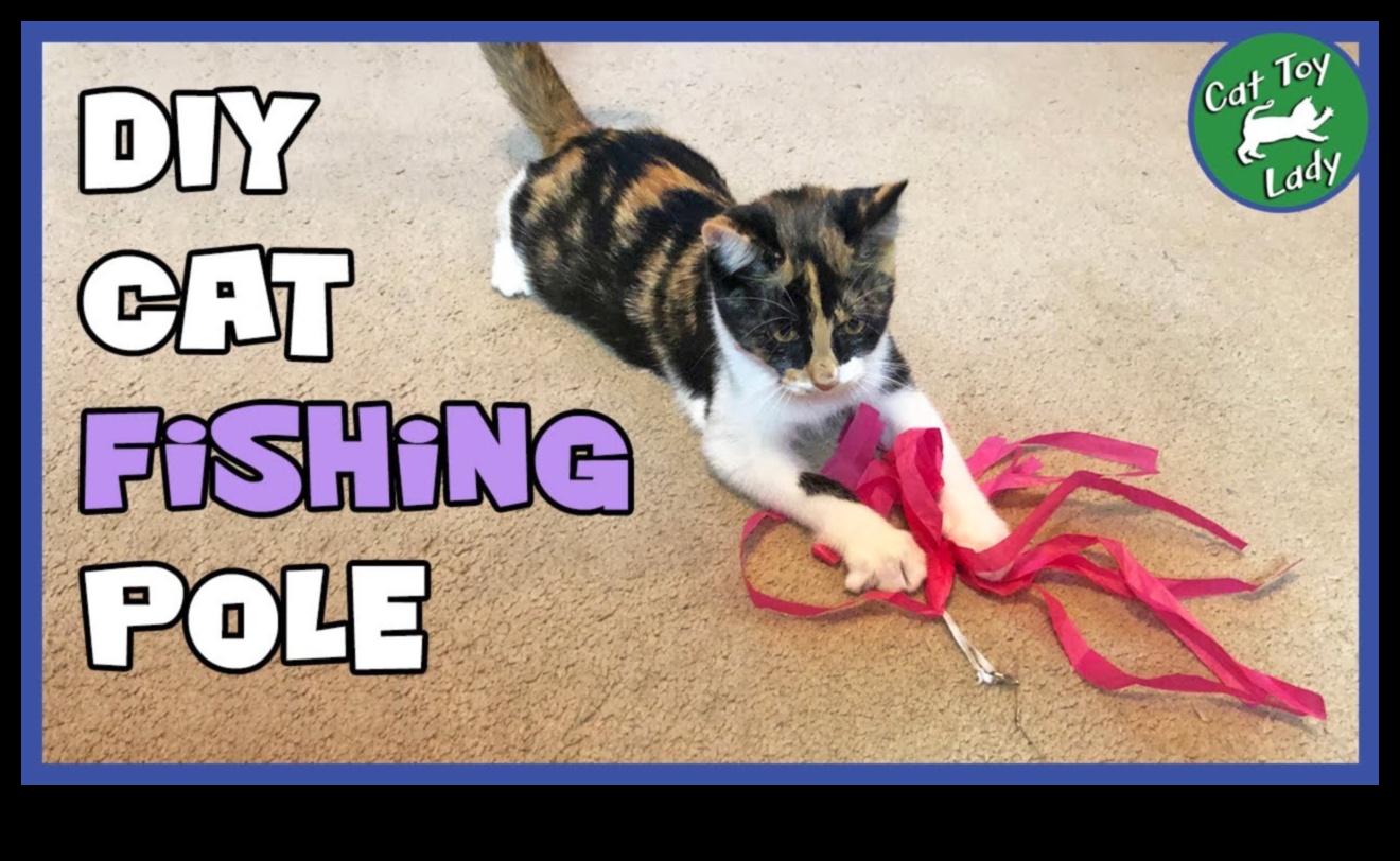 Feline Fishing Fun: DIY Fishing Rod Toys for Cats