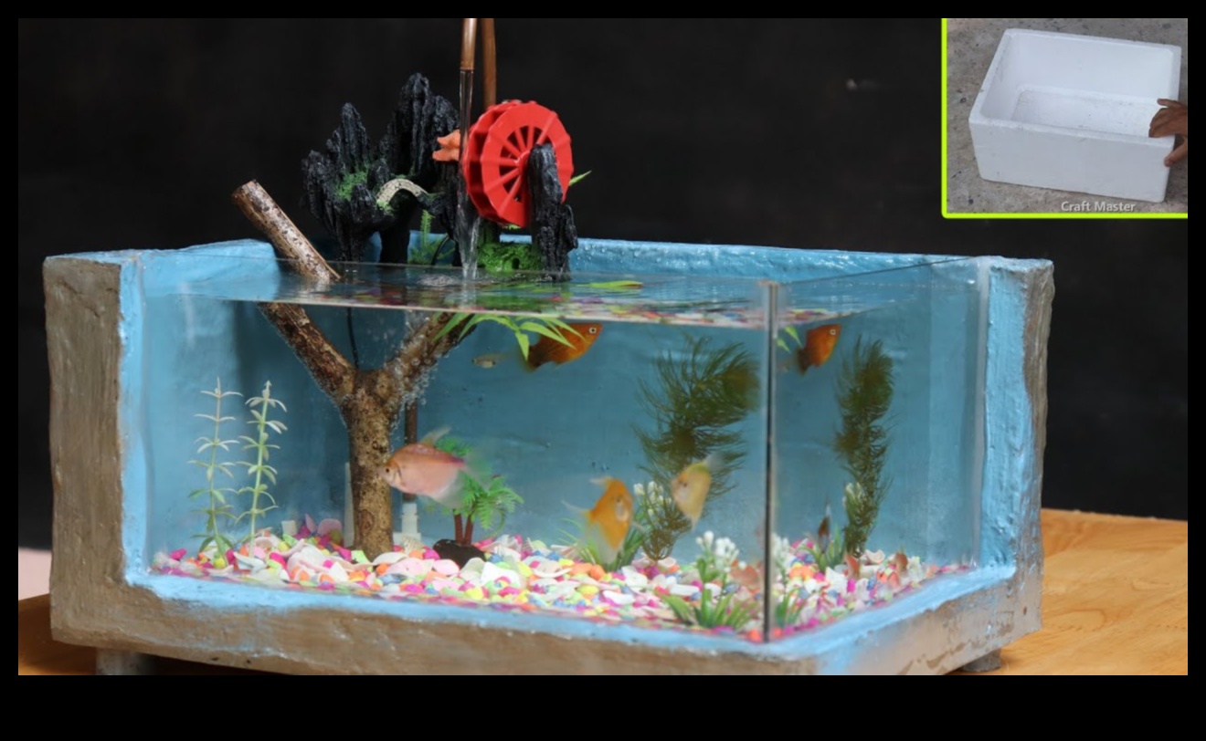 Fish Tank DIY Continued: Recycling and Upcycling in Aquarium Decor