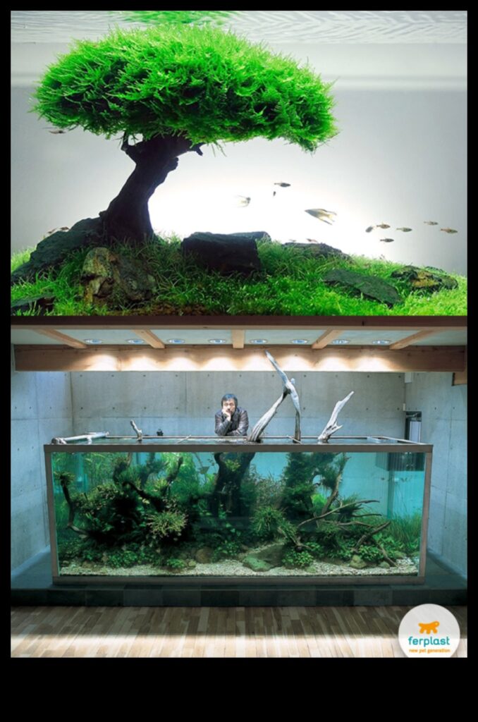 Fish Tank Zen Continued Incorporating Plants for a Natural Feel 1