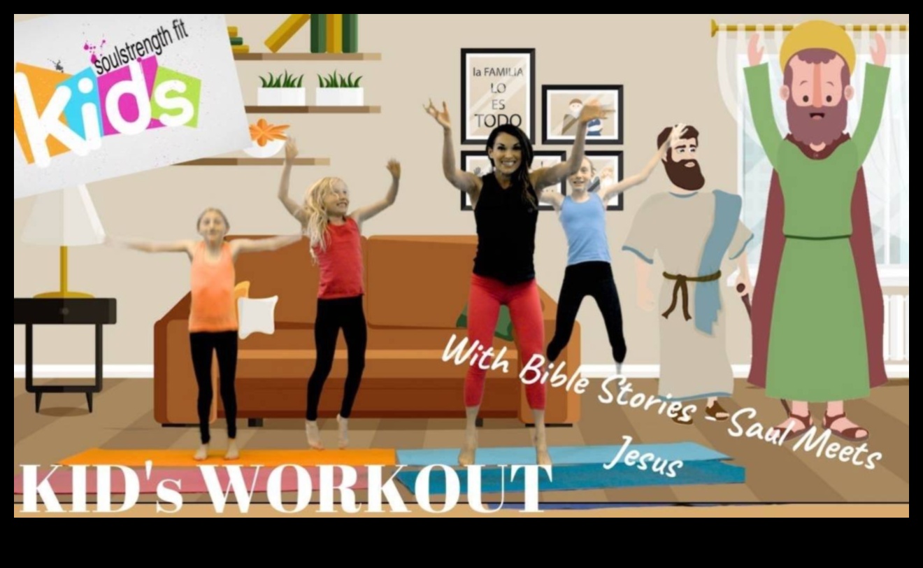 Fit Fables: Storybook-inspired Kids' Workouts for Fitness Tales