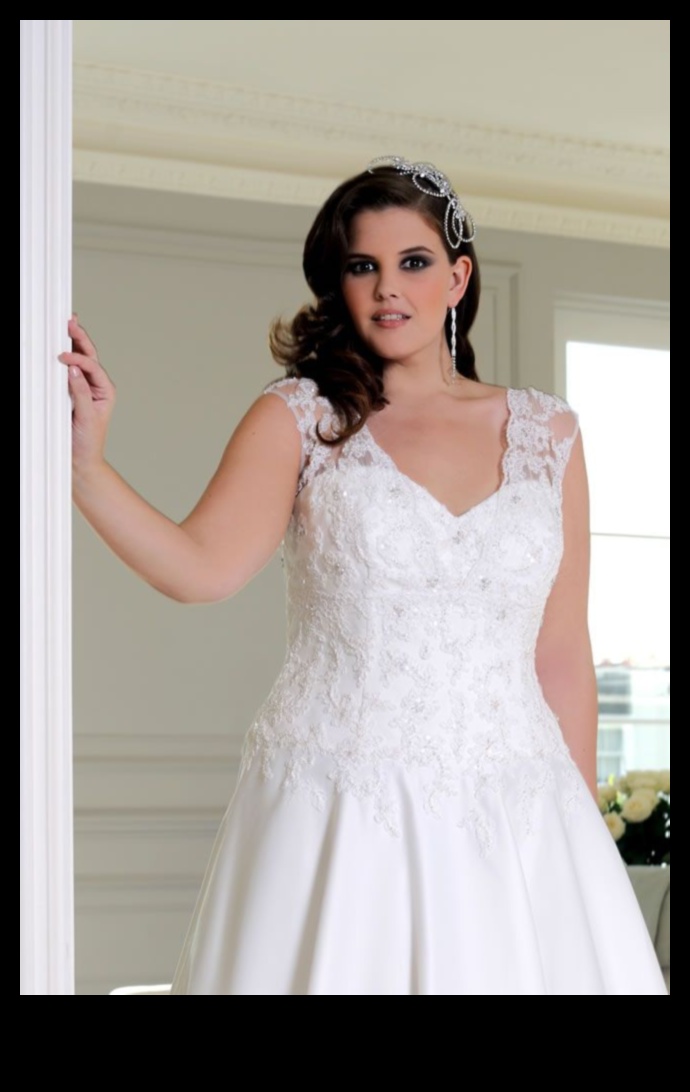 Flaunt Your Curves Plus-Size Bridal Beauty Unveiled for the Modern Bride 5 Flaunt Your Curves: Plus-Size Bridal Beauty Unveiled
