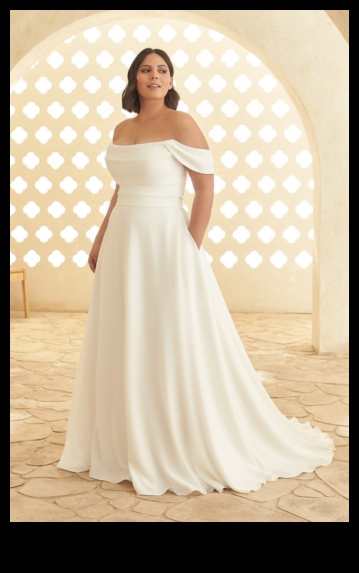 Flaunt Your Curves Plus-Size Bridal Dresses That Will Make You Shine 2 Flaunt Your Curves: Plus-Size Bridal Dresses That Dazzle