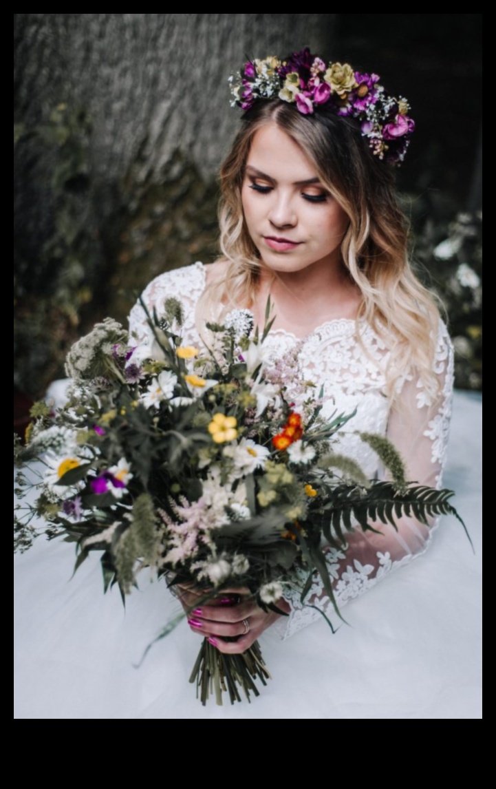 Floral Fantasy 5 Bridal Beauty Hacks for a Natural Look 4 Floral Fantasy: Bridal Beauty Hacks
