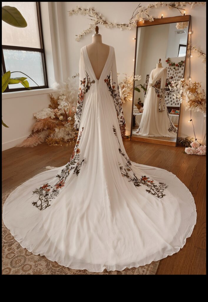 Floral Fantasy Bohemian Wedding Dresses in Full Bloom 1