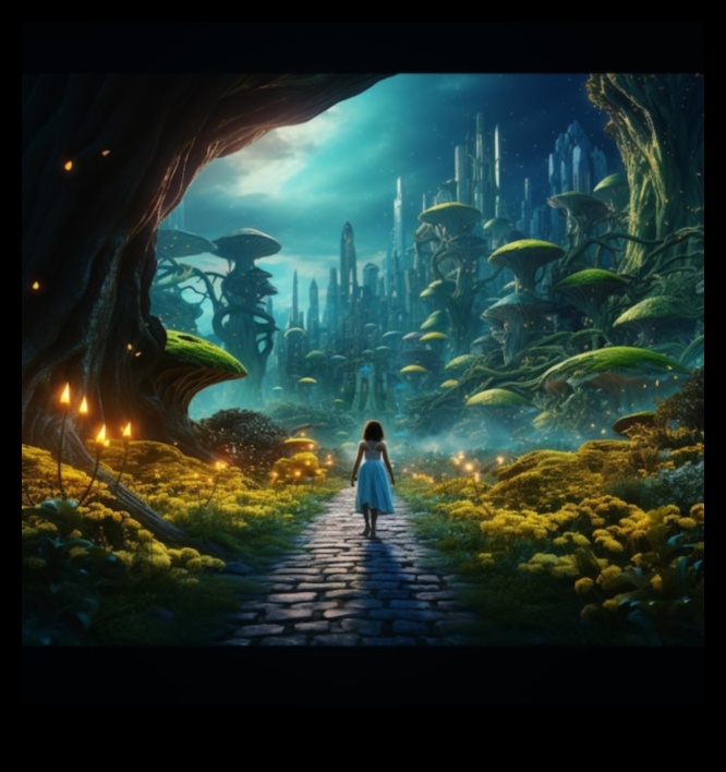 Footpath Fantasia: Navigating Imaginary Walking Worlds