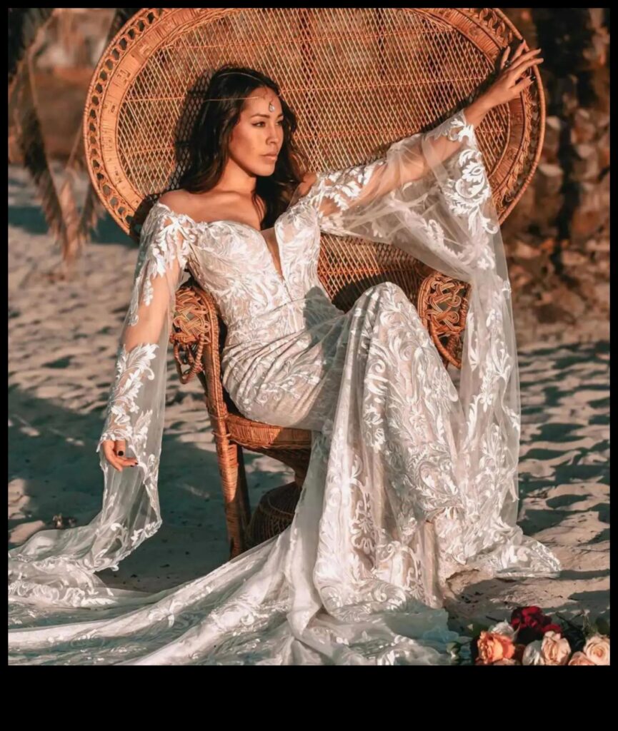 Free-Spirited Couture Bohemian Wedding Wonders for the Modern Bride 1