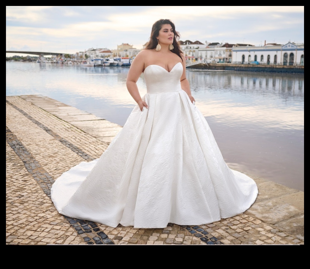 Full-Figure Glam: Plus-Size Bridal Beauty Revealed