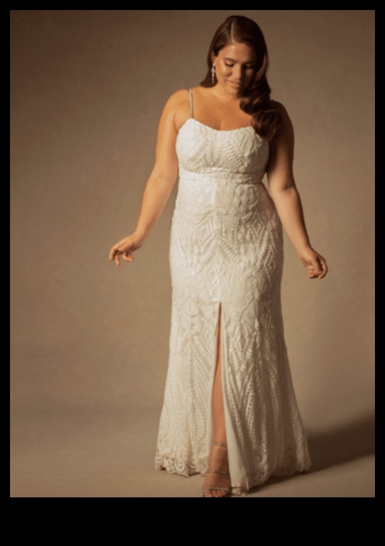 Full-Figure Glam: Plus-Size Bridal Dresses that Dazzle
