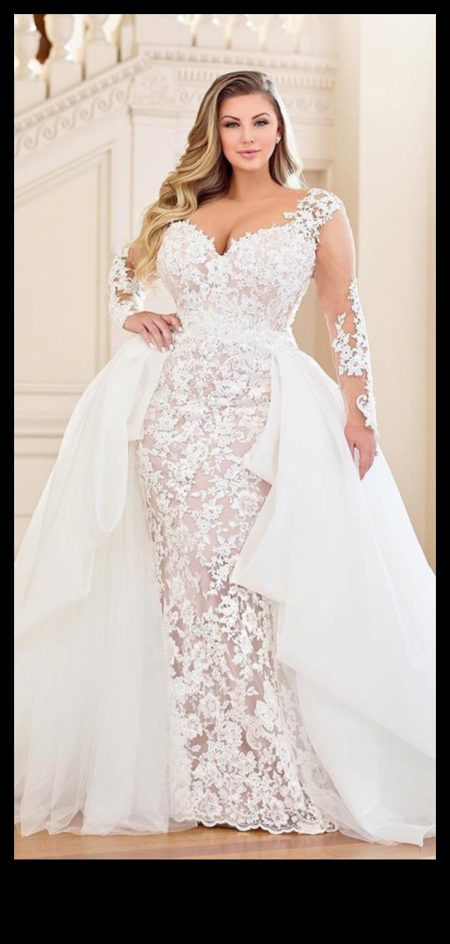 Full-Figure Glam: Plus-Size Bridal Dresses that Dazzle