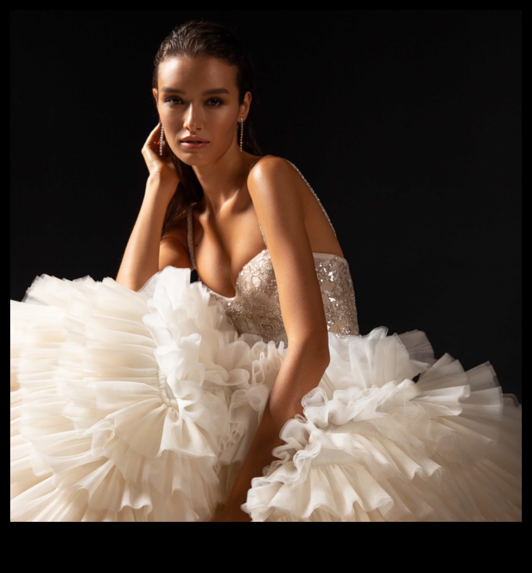 Futurist Flair: Contemporary Bridal Dress Marvels