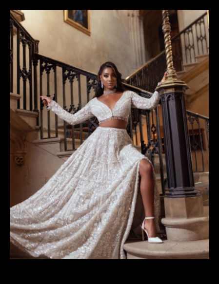 Futurist Flair Modern Bridal Couture Redefines Elegance 5 Futurist Flair: Elegance Redefined in Modern Bridal Couture