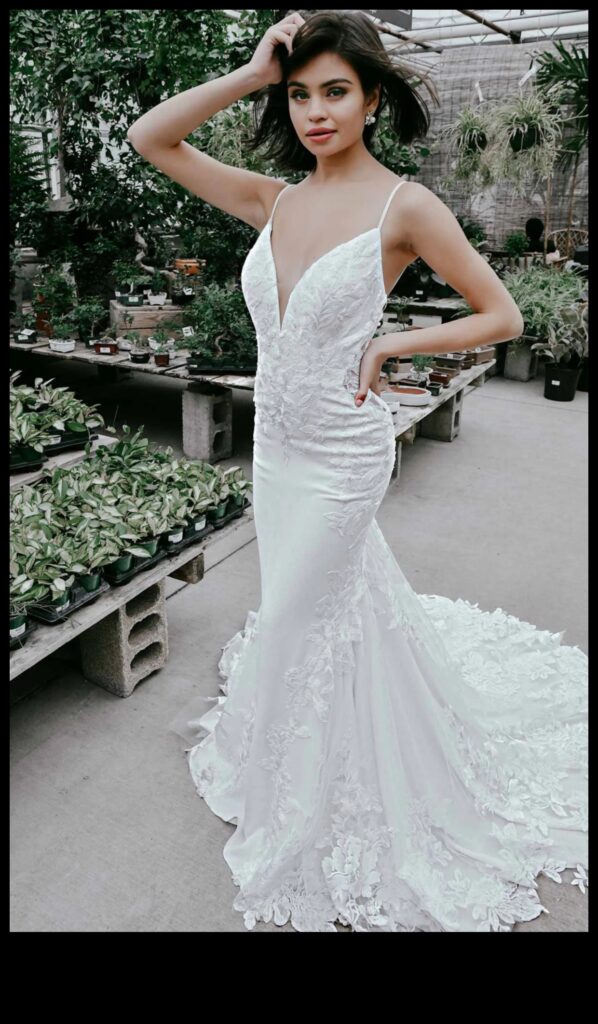 Futuristic Flair Chic Simplicity of Modern Bridal Gowns 1