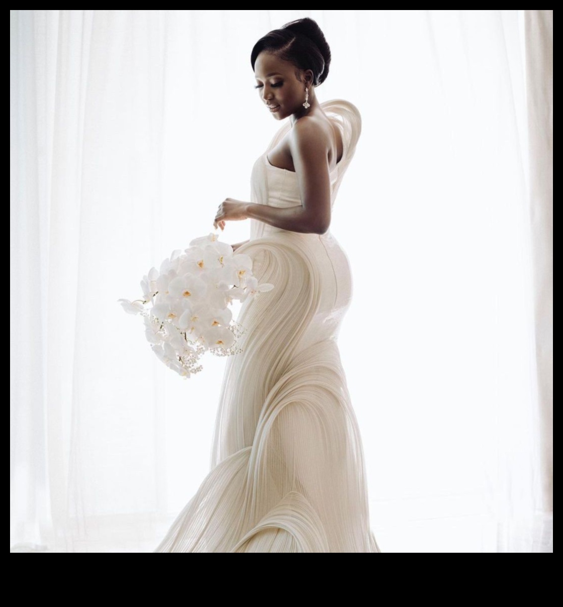 Futuristic Flair: Chic Simplicity of Modern Bridal Gowns