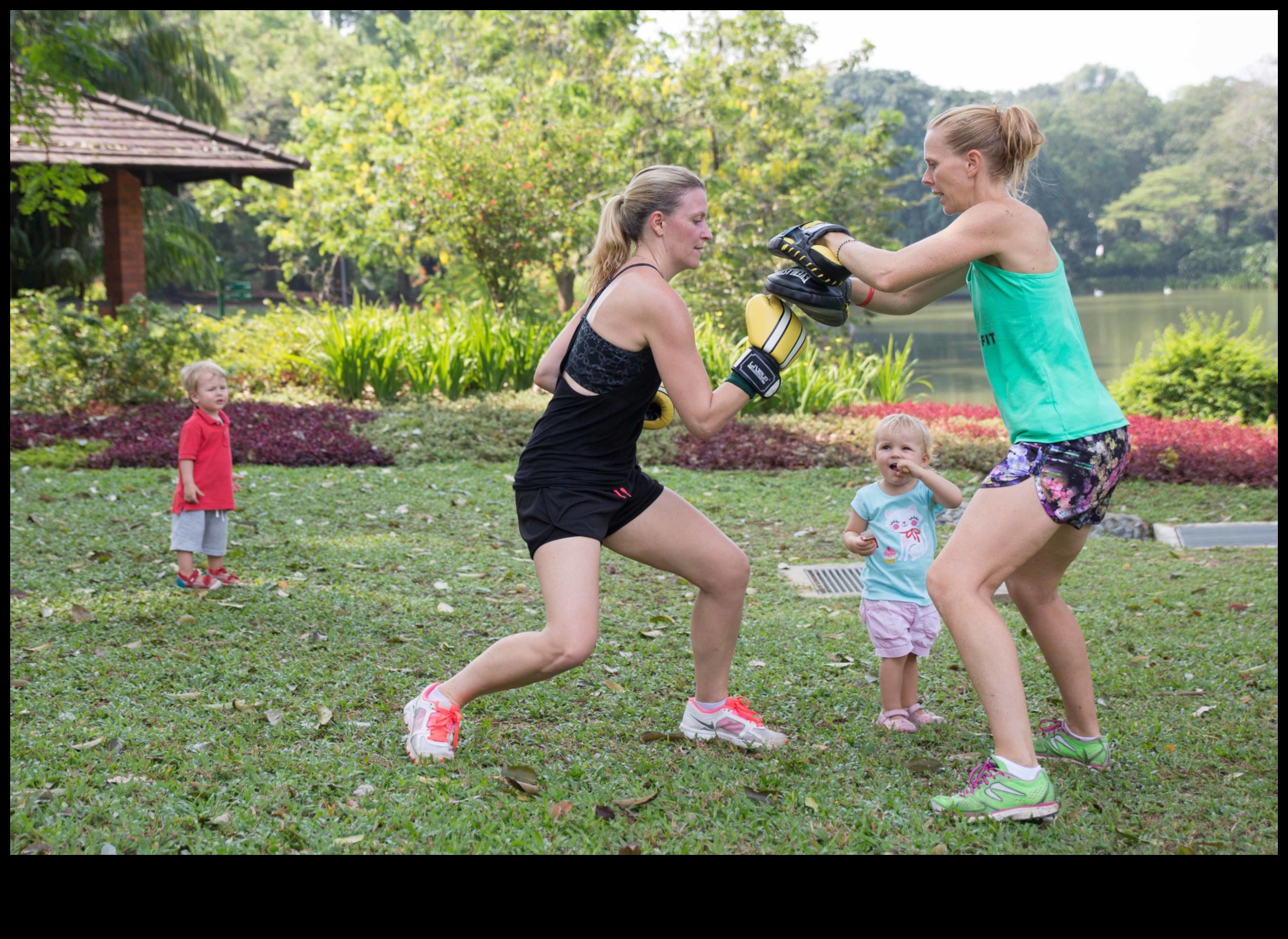 Garden Gym: Outdoor Exercises in Blooming Botanical Settings