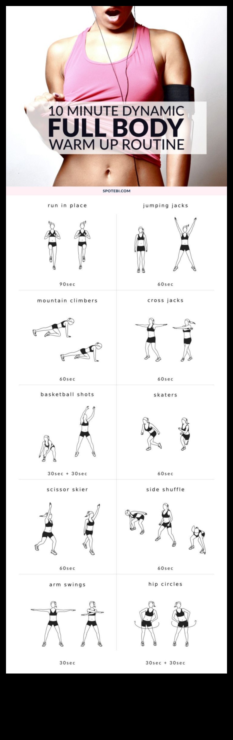 Warm-Up Circuit Challenge: Rotating Exercises for a Comprehensive Start