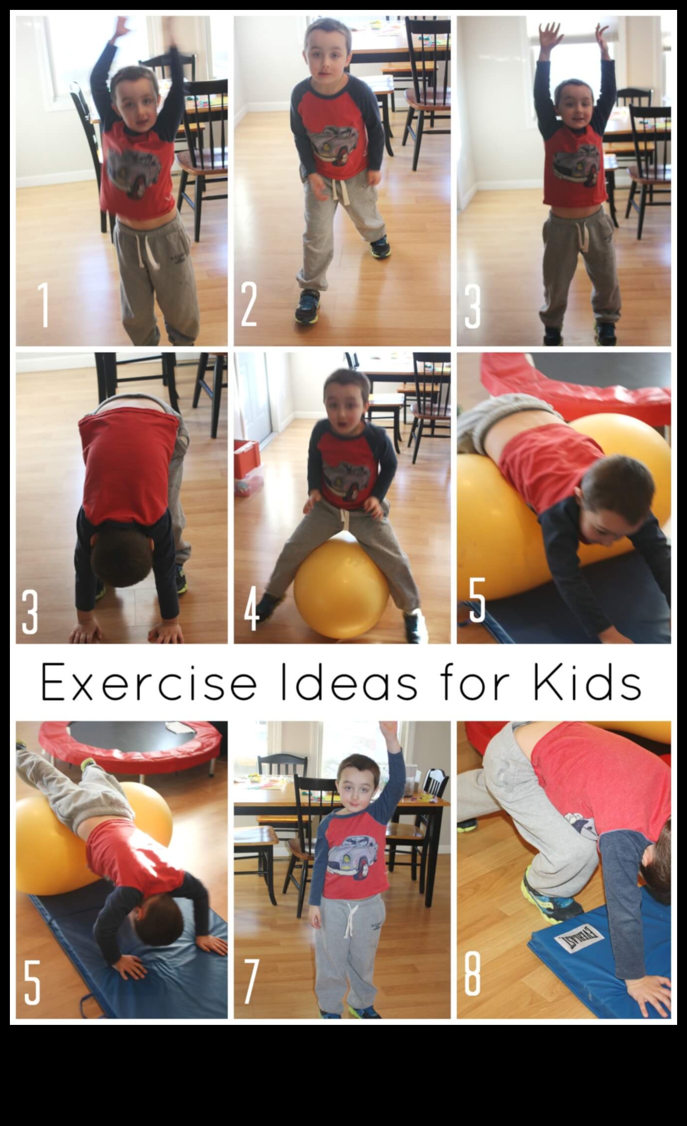 Playful Moves: Fun and Energetic Kids' Exercises