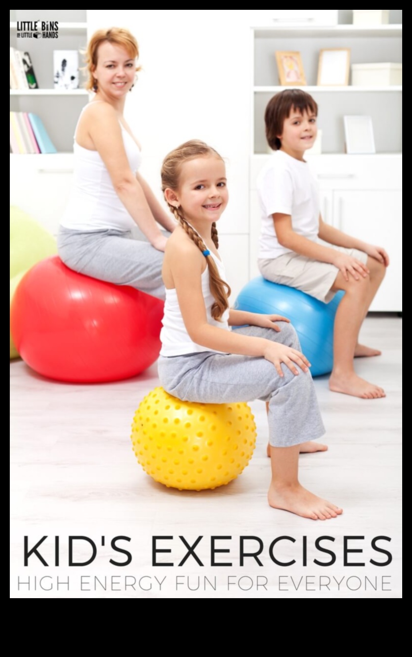Playful Moves: Fun and Energetic Kids' Exercises