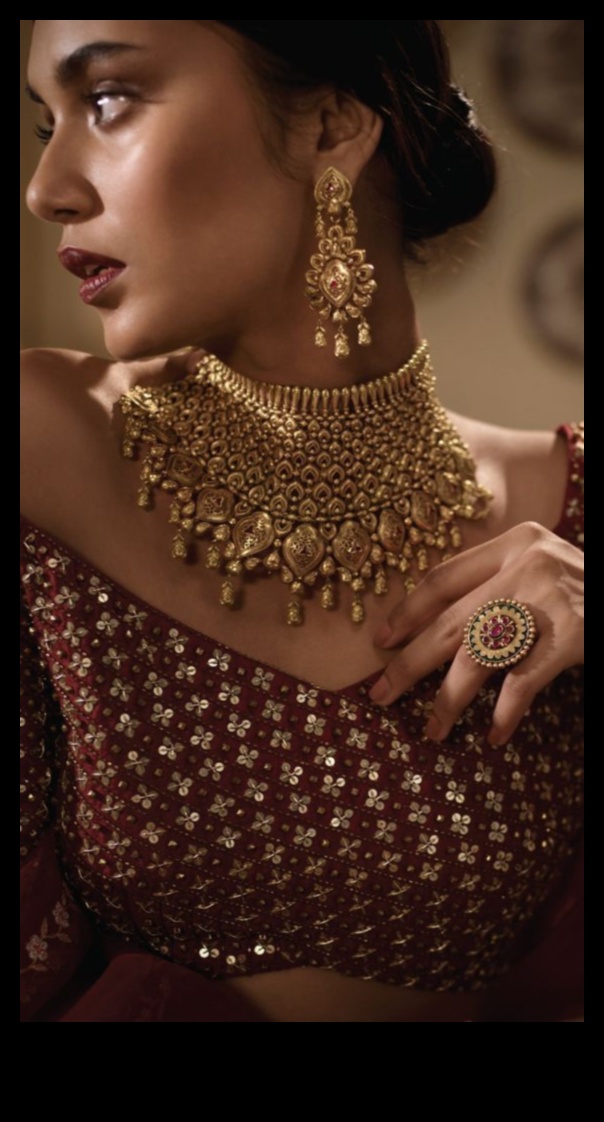 Glamour in Gold: Bridal Jewelry Luxe