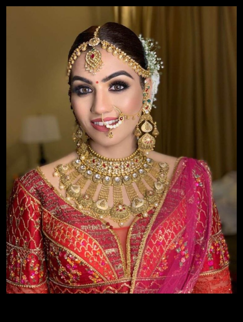 Glamour in Gold: Bridal Jewelry Luxe