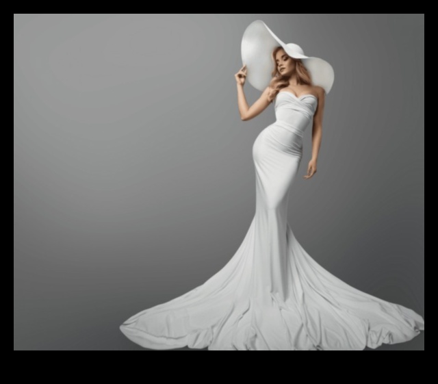 Glamour in White: Bridal Beauty Unleashed