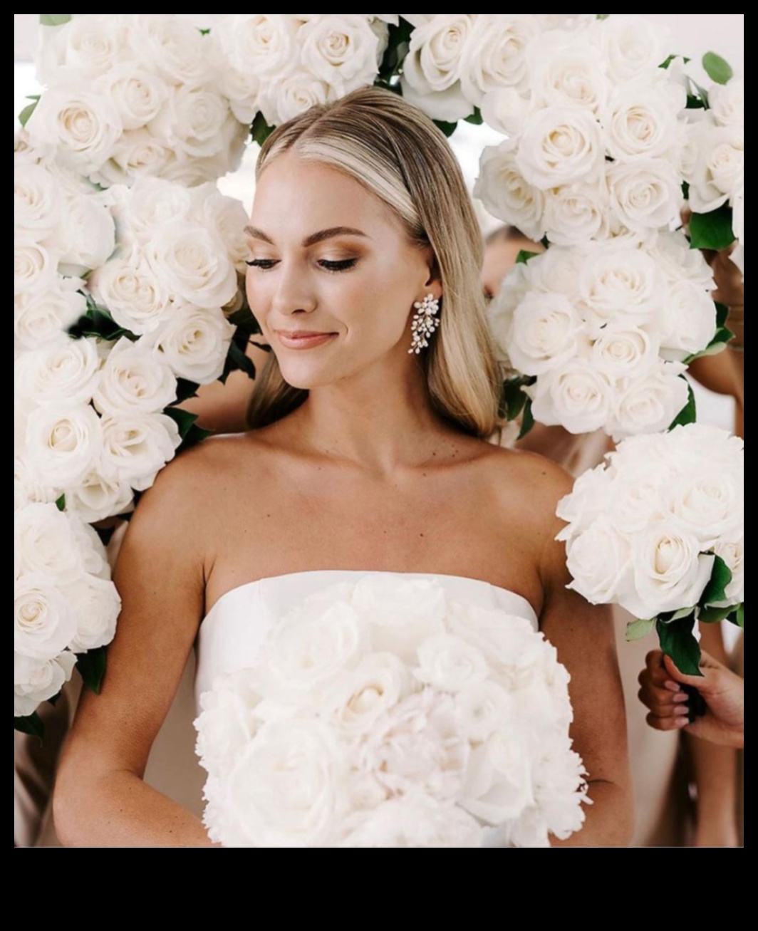 Glamour in White: Bridal Radiance Defined