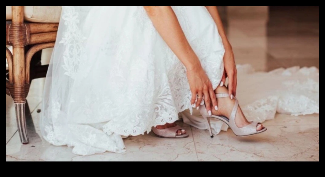 Graceful Glide: Bridal Shoes for Unforgettable Moments