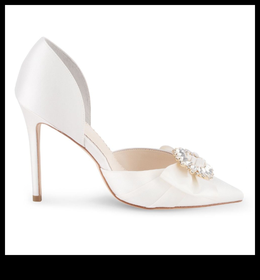 Graceful Glide: Bridal Shoes for Unforgettable Memories