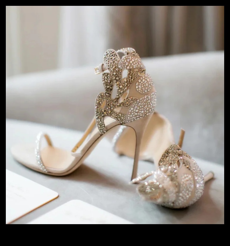 Graceful Glide: Bridal Shoes for Unforgettable Memories
