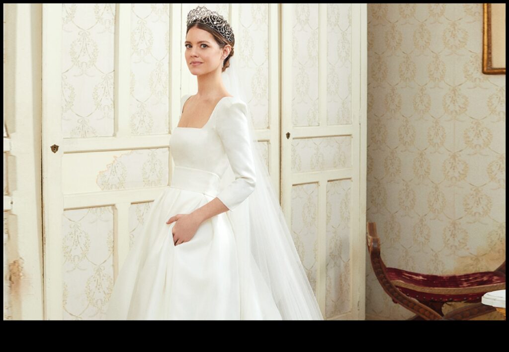 Graceful Grandeur The Perfect Princess Bridal Attire for a Modern Day Royal 1