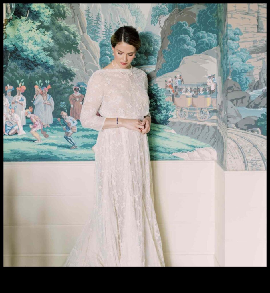 Graceful Grandeur Vintage Bridal Gowns for the Modern Bride 1